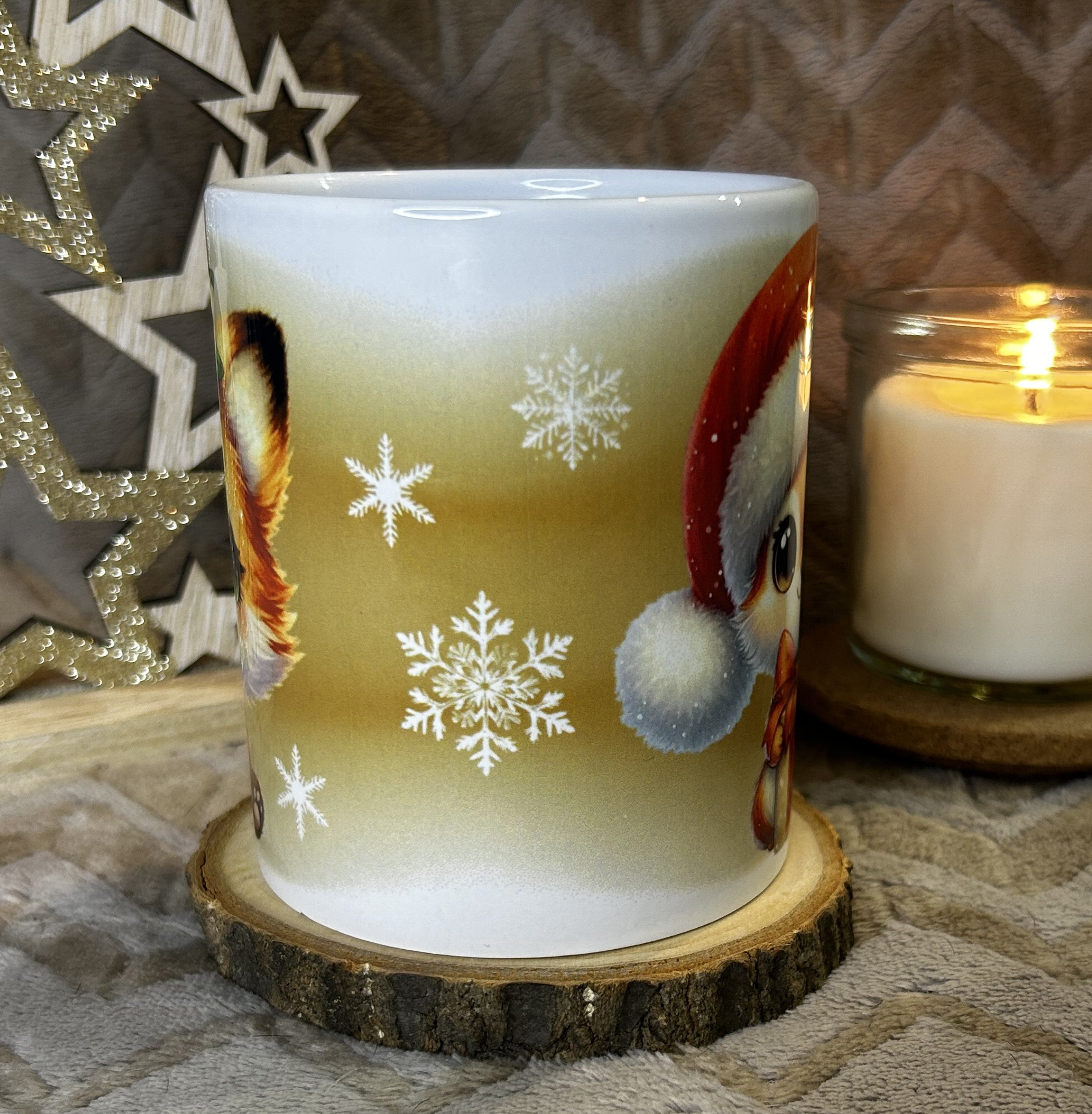 mug animaux d'hiver à personnaliser