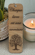 Marque pages naturel au choix - Format petit ou grand
