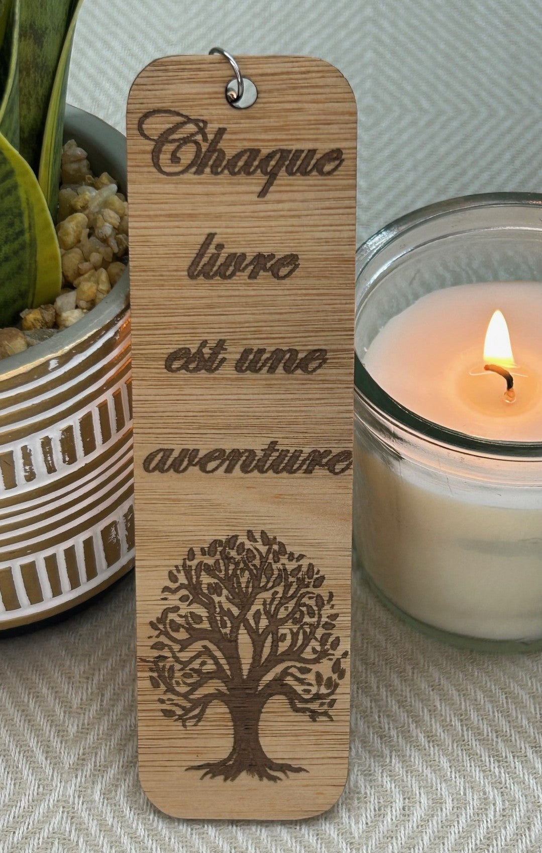 Marque pages naturel au choix - Format petit ou grand à personnaliser