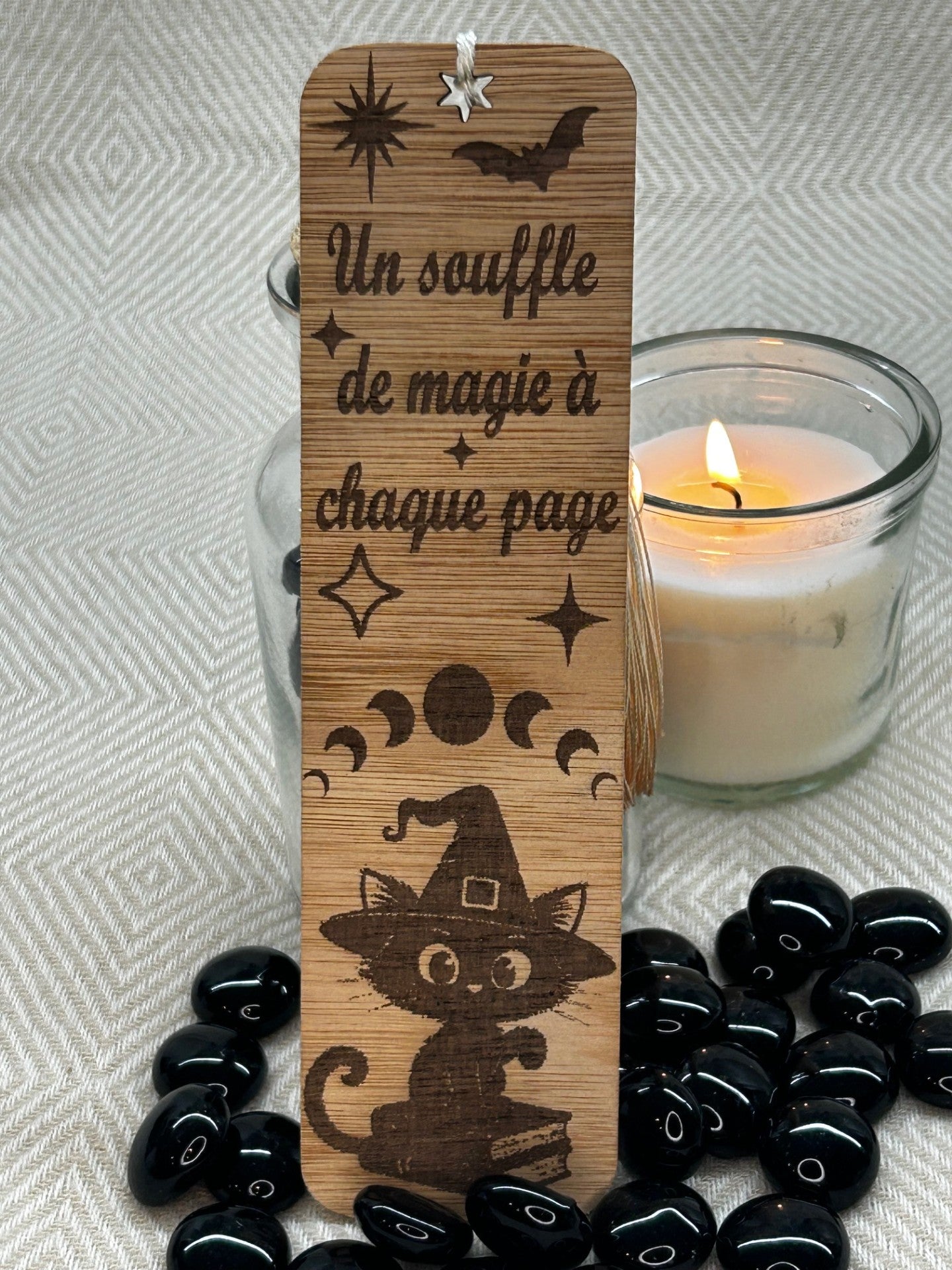 Marque pages sorcière au choix - Format petit ou grand à personnaliser