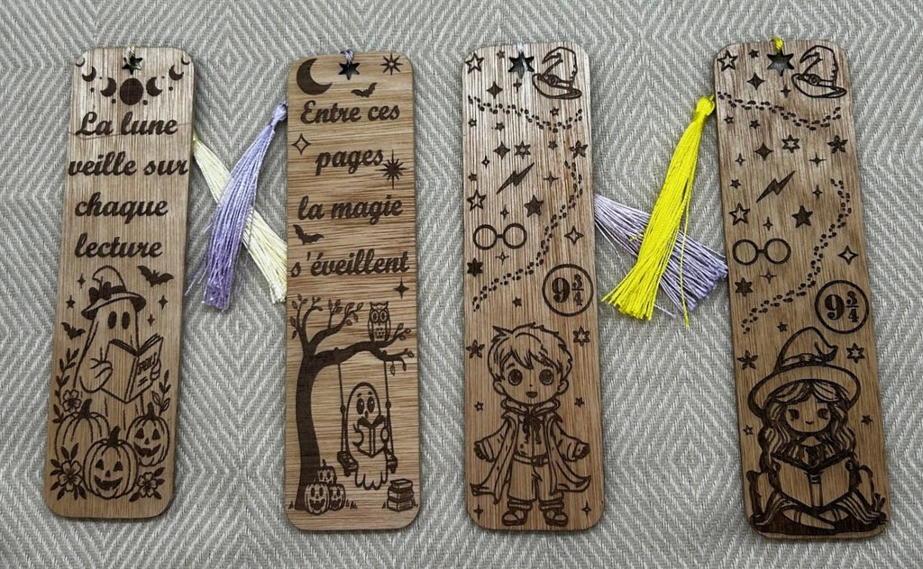Marque pages fantasy au choix - Format petit ou grand