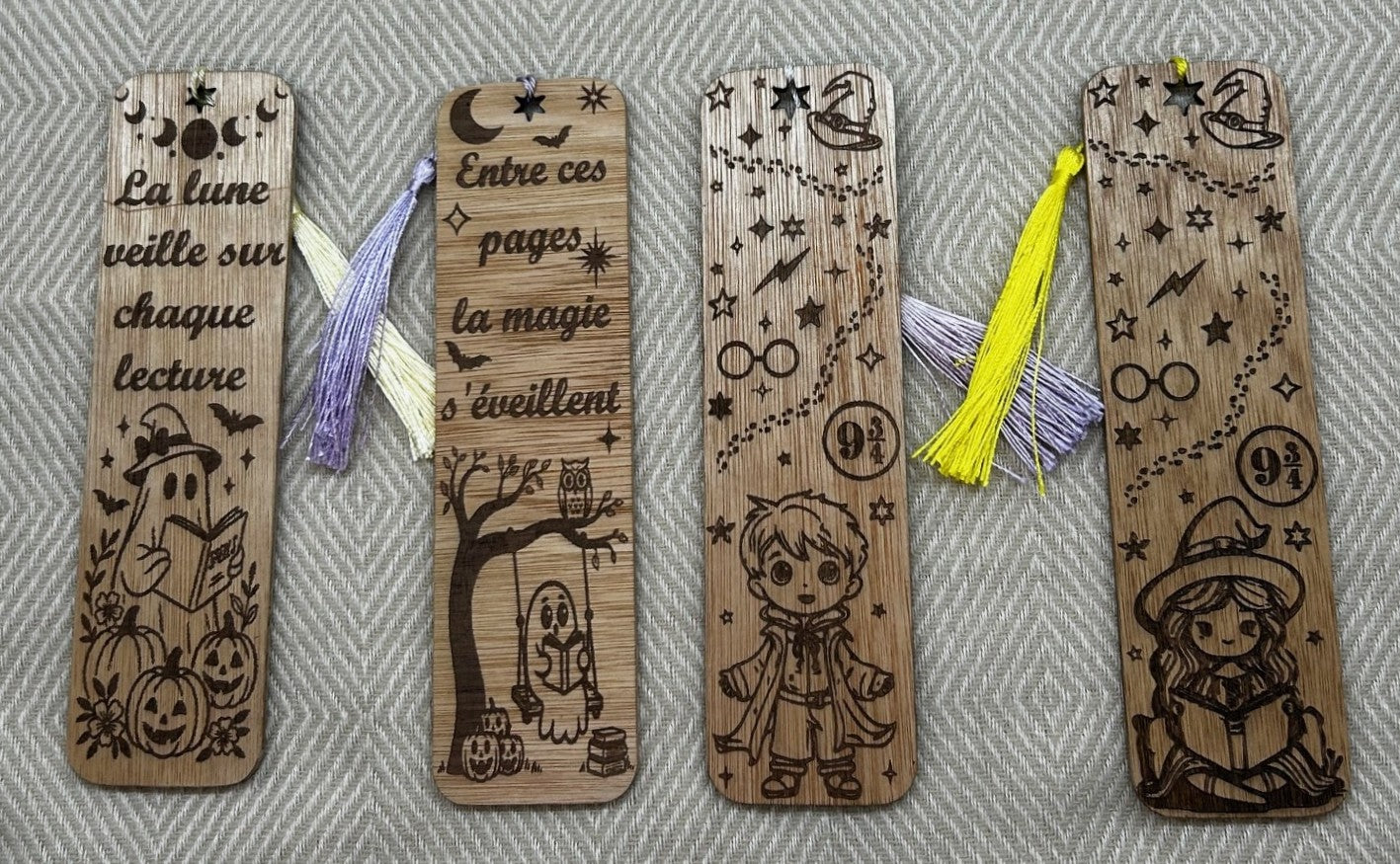 Marque pages fantasy au choix - Format petit ou grand à personnaliser