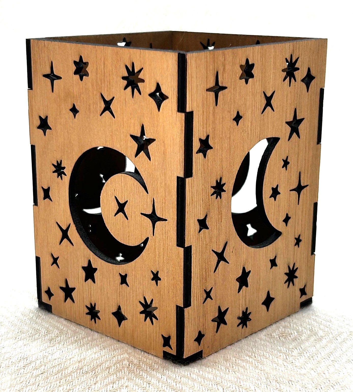 Pot à crayons en bois design naturel et bien être au choix à personnaliser